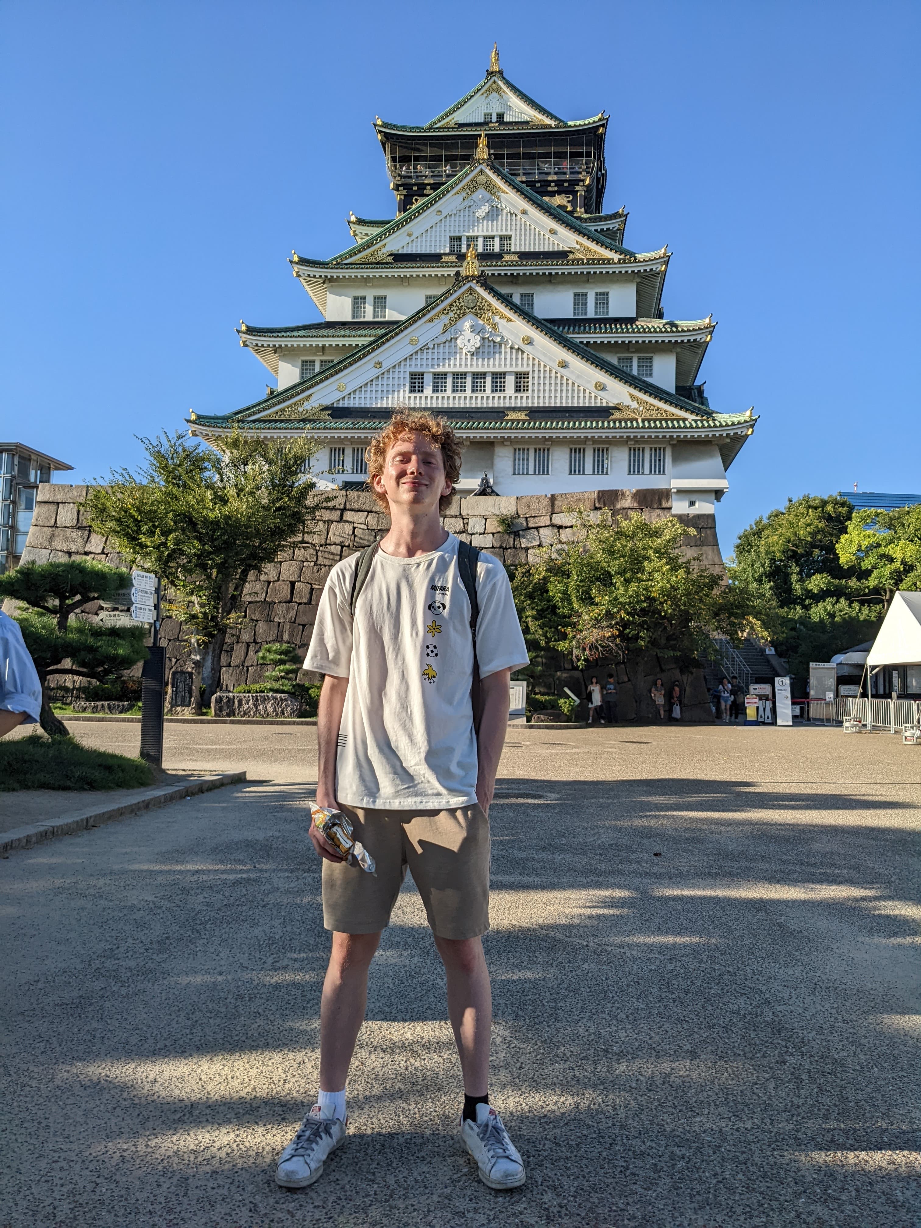 I studied abroad in Japan in my sophomore year